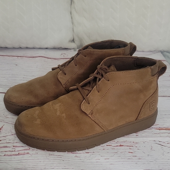 5.11 TACTICAL CHUKKA Men\'s Classic Brown Boots Size 12 main image 10